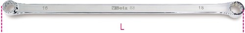 Clés polygonales doubles plates Beta version extra longue 88 22x24 - 000880022
