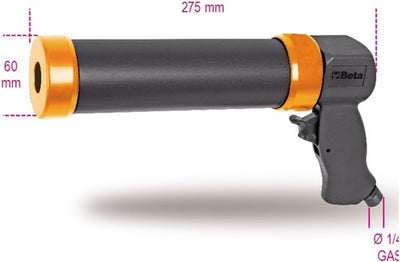 Pistolet à mastic pneumatique Beta 1947 - 019470001