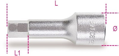 Douilles tournevis Beta pour vis à six pans creux 920me 7 - 009200507
