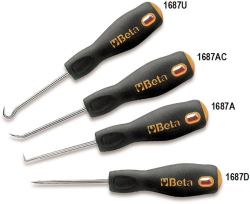 Beta set de 4 crochets mécaniques de précision, avec poignées 1687 s4 - 016870150