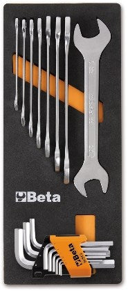 Boîtes à insert en plastique préformé flexible Beta m33 vide mv33 - 024510033