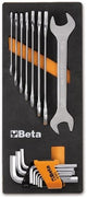 Boîtes à insert en plastique préformé flexible Beta m33 vide mv33 - 024510033