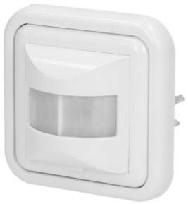 Détecteur de mouvement IR encastrable au mur blanc - 2 3 fils - 3900338