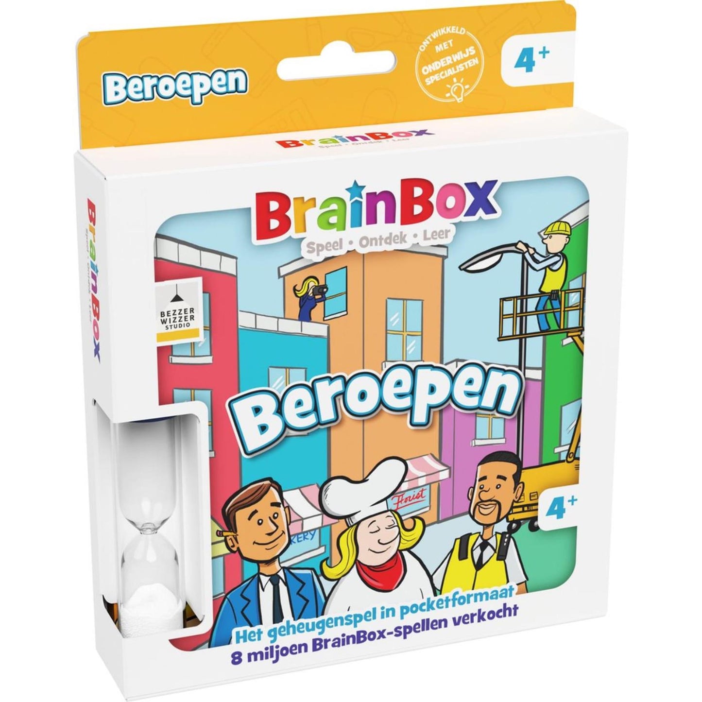Bezzerwizzer brainbox pocket professions - Jeu de cartes néerlandais
