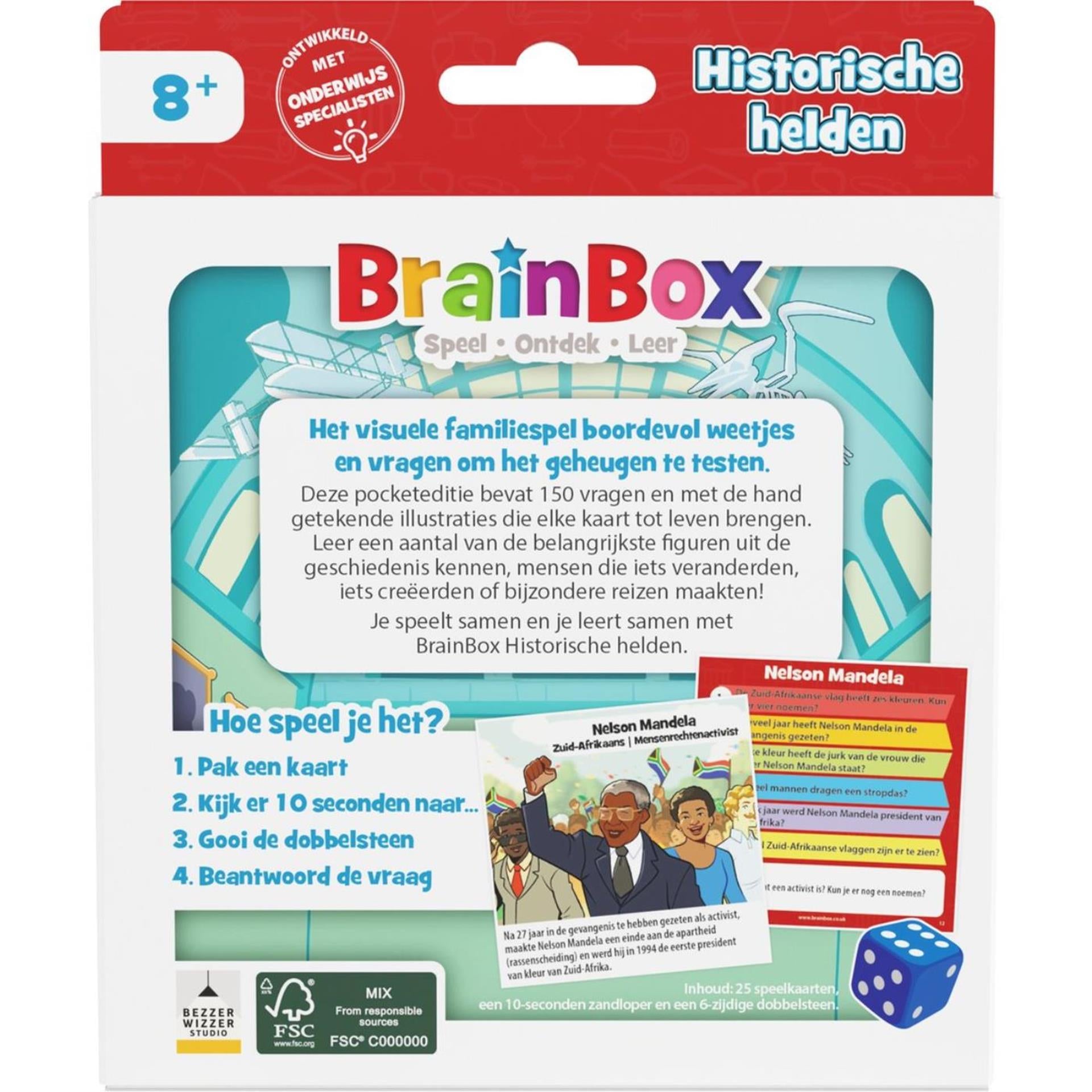 Game Brainbox Pocket Historical Heroes