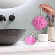 B F Bath Flowers Bath Fun Badflower 50gr Rose - afbeelding 3