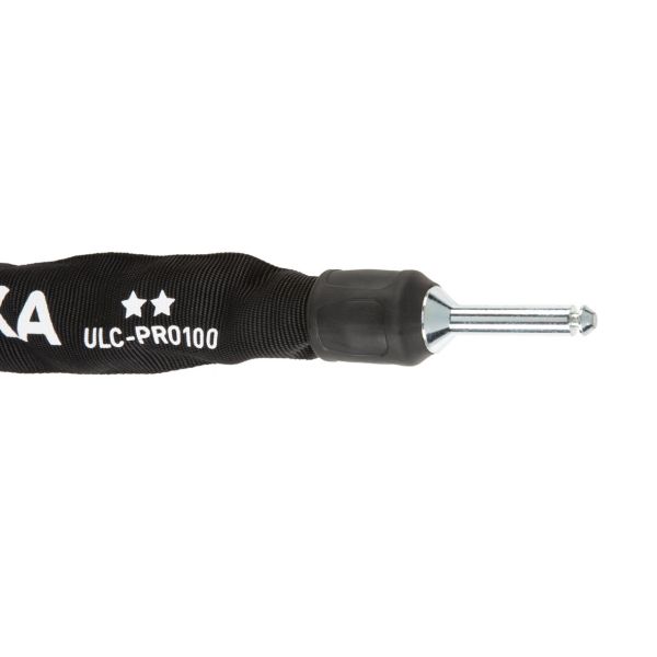 Axa chaîne enfichable ulc-pro 100cm noir