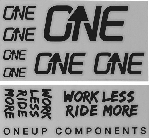 Kit d'autocollants pour composants Oneup