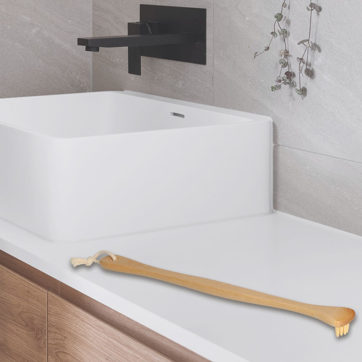 Bath Fun Bath Fun Back Crarab Wood