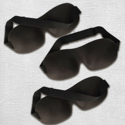 Bath Fun Bath Bath Fun Sleeping Mask 3D Comfort Black