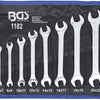 Bgs technic jeu de clés à fourche double 8 pièces