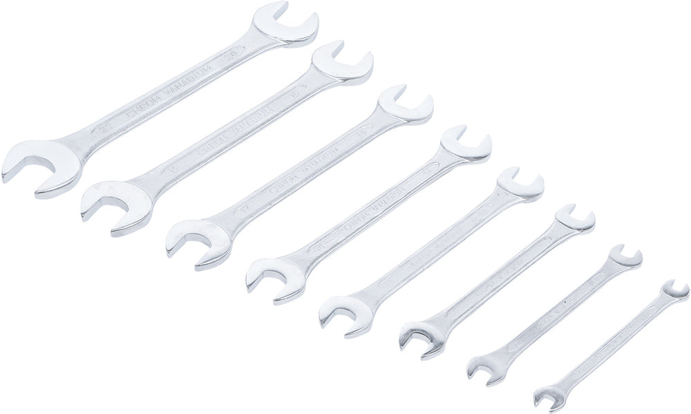 Bgs technic jeu de clés à fourche double 8 pièces