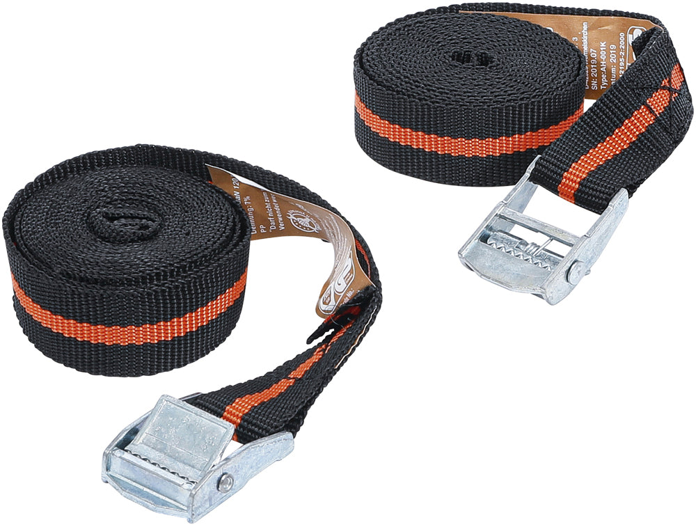 Jeu de sangles de tension Bgs technic avec fermeture rapide (2 pièces)