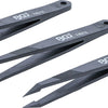 Bgs technic pince à épiler en plastique set 3 pièces