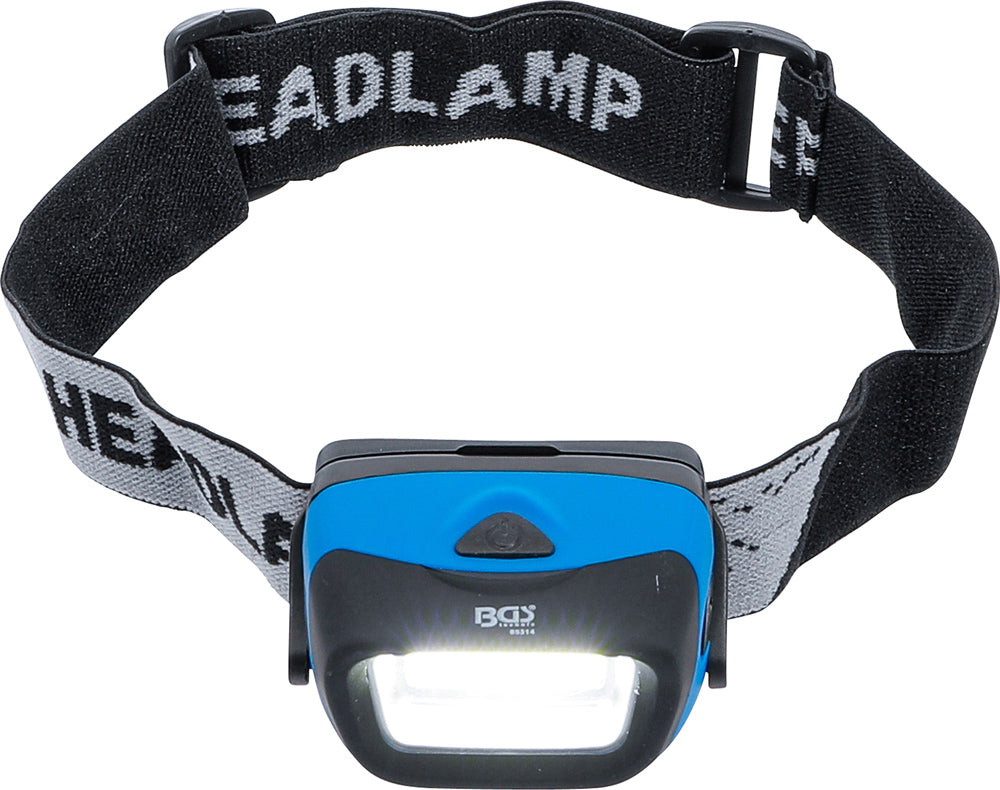 Lampe frontale LED cob technique Bgs
