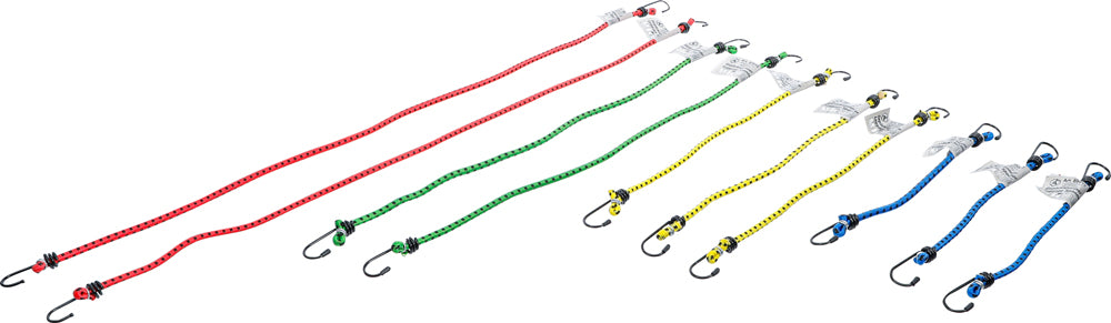 Jeu de tendeurs de bagages Bgs technic, 10 pièces.