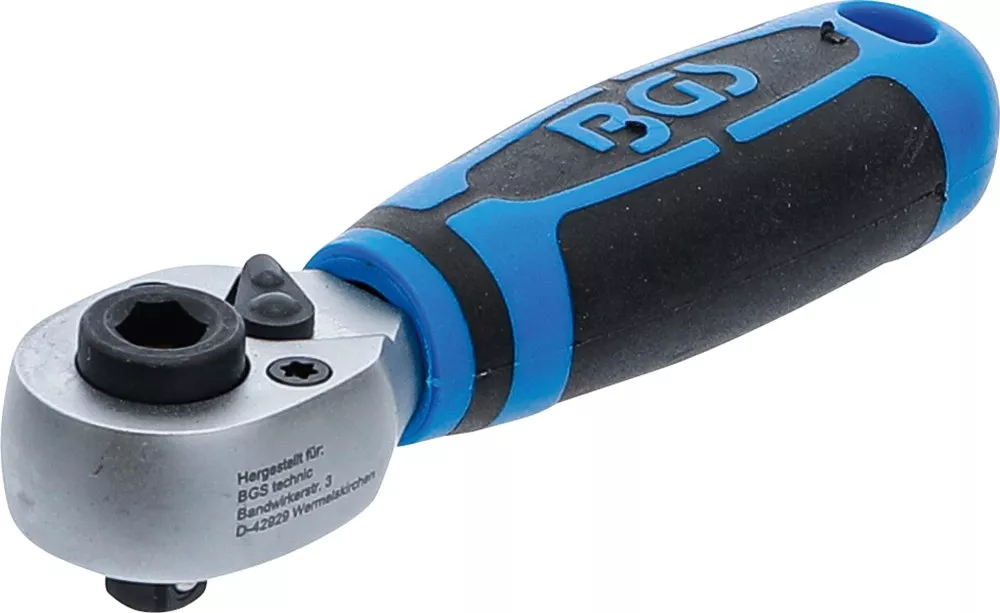 Bgs technic bit cliquet douille hexagonale 1 4 (6,3 mm)