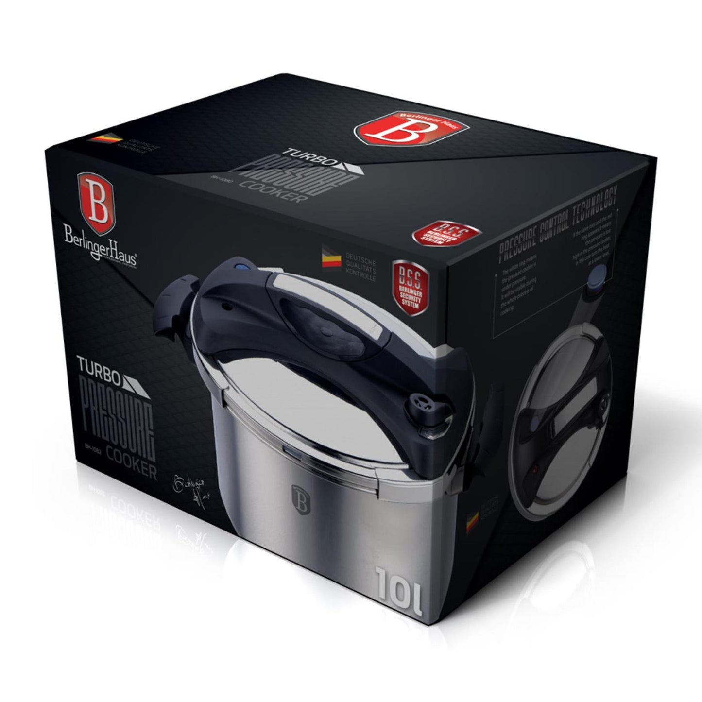Autocuiseur Berlingerhaus en acier inoxydable 10 litres
