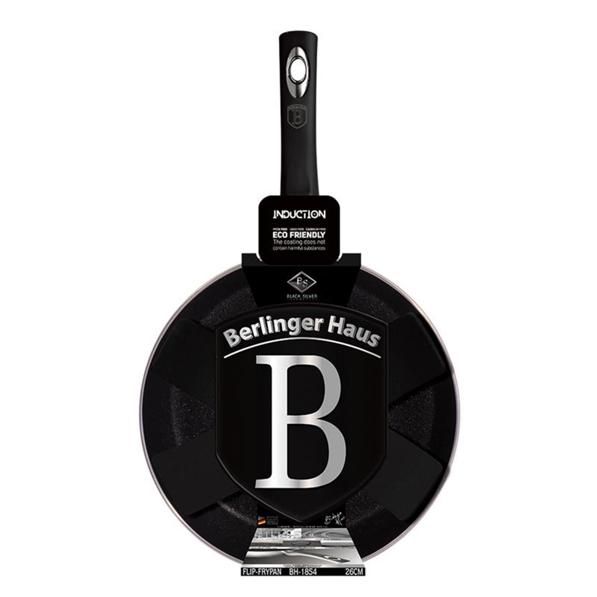 Berlingerhaus poêle à frire 26cm noir