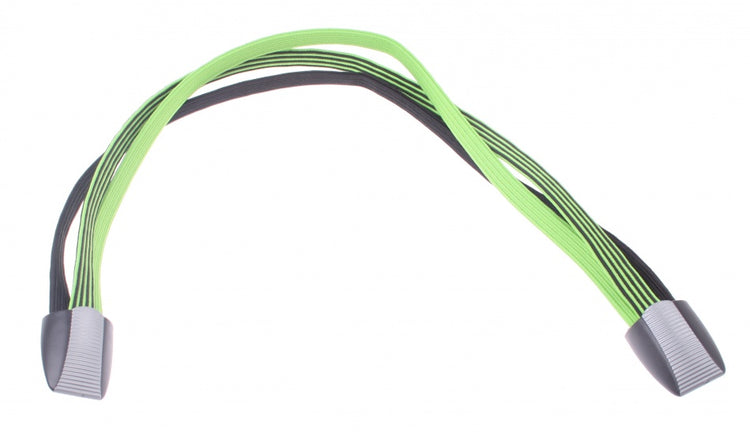 Quick Tie Trio Retract Noir Vert Clair