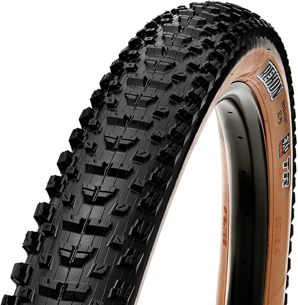 Pneu pliable Maxxis rekon tanwall 29x2,60 wt tr exo dual 60