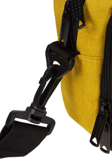 Sac de guidon gouttes à vélo avec tige d'épaule en nylon 3L jaune
