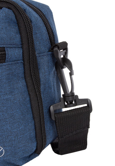 Sac de guidon gouttes à vélo avec bandoulière en nylon 3L Navy