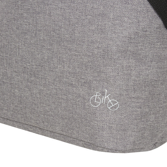 Sac de guidon gouttes à vélo avec tige d'épaule en nylon 6L Gris