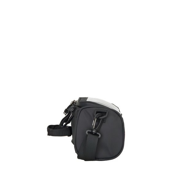 Eau de gravier de vélo - sac de guidon protégelant avec bandoulière 4,7 L noir