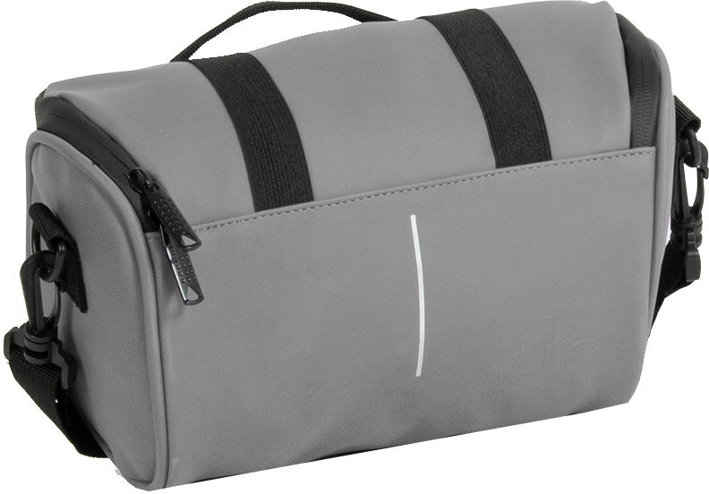 Eau de vélo - sac de guidon protégelant avec bandoulière 3L gris