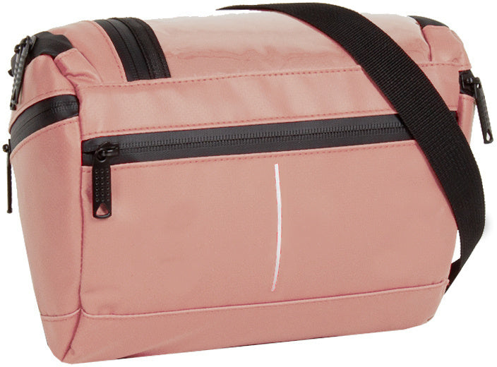 Eau de vélo - sac de guidon-répartiteur avec bandoulière 5L rose