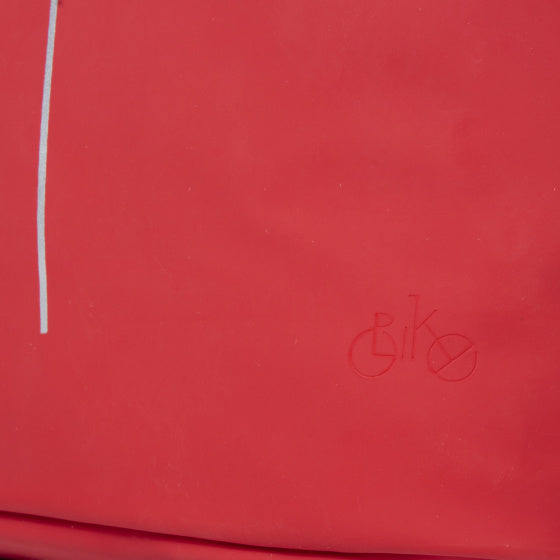 Eau de vélo - sac de guidon protégelant avec bandoulière 6L rouge