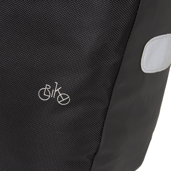 Sac à vélo à vélo nylon 12L noir