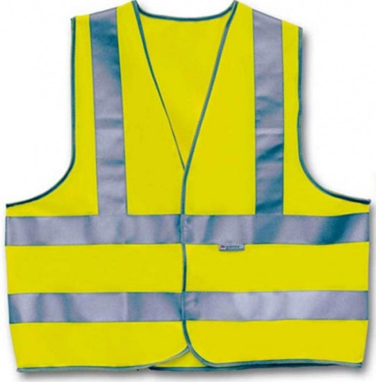Gilet de Sécurité 3 Bandes Unisexe Jaune Taille XL
