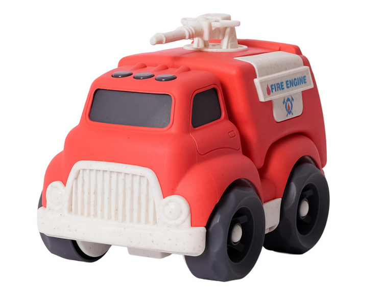 Camion de pompier en bioplastique Bio Toys avec seringue