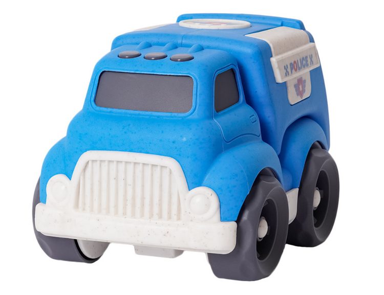 Bio jouets voiture de police en bioplastique