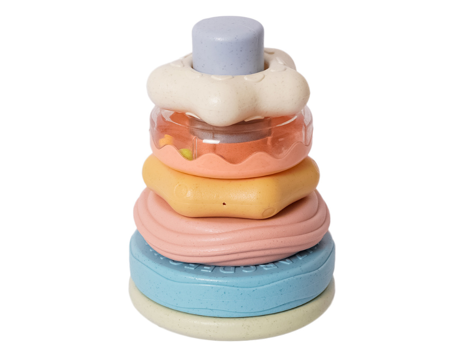 Tour d'empilage de jouets bio (7 parties)