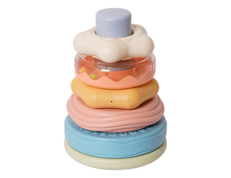 Tour d'empilage de jouets bio (7 parties)