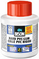Bison dur PVC Glue Fial 250 ml avec pinceau