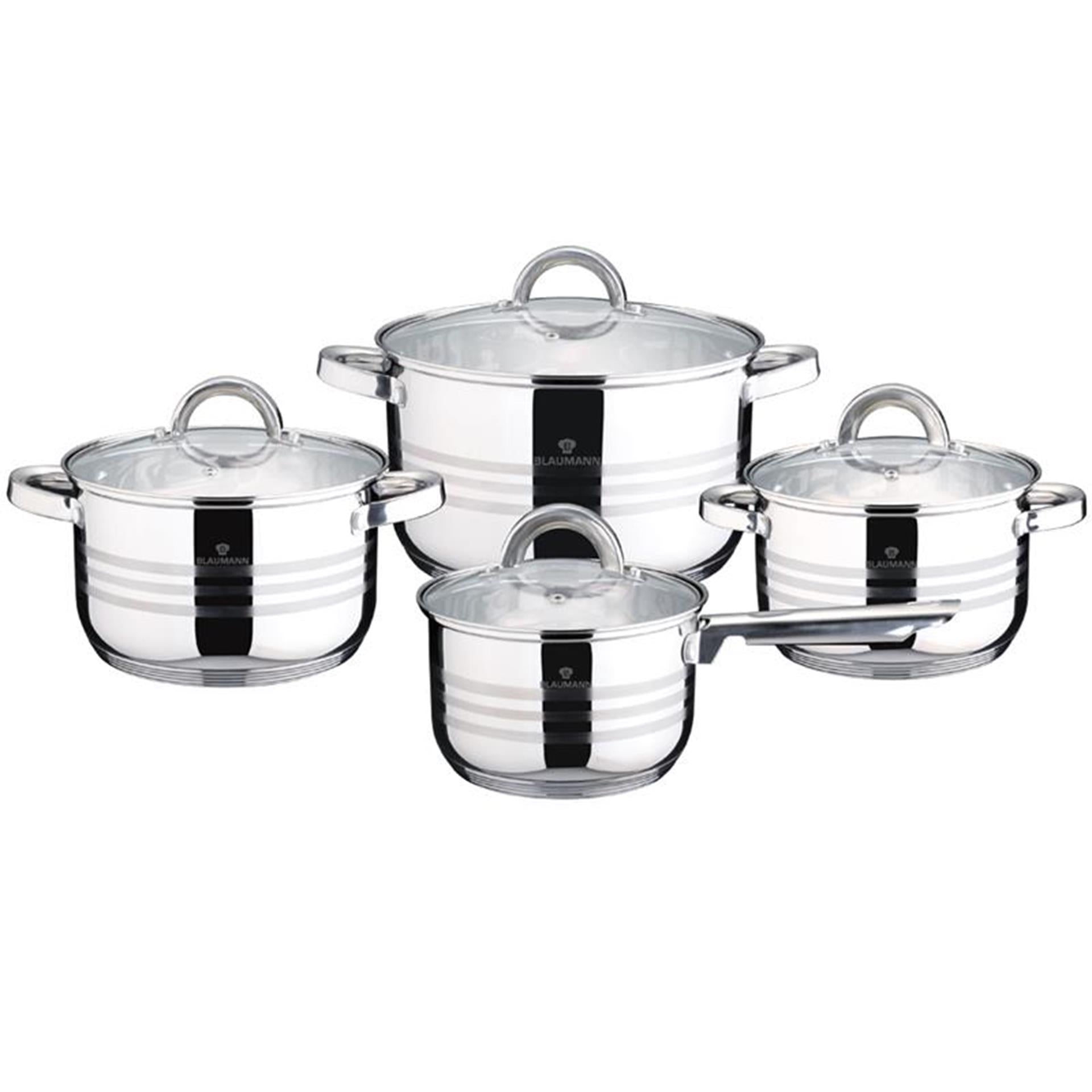 Berlingerhaus set de poêles 8 pièces gourmet
