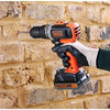 Tournevis Black+decker bcd003me2k 18v 2x2,5ah en étui | 2 piles 18 V 2,5 Ah | chargeur 1a | au cas où - bcd003me2k-qw