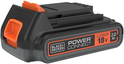 Black+decker lithium ion sliding battery 18v. 2.0ah-bl2018-xj