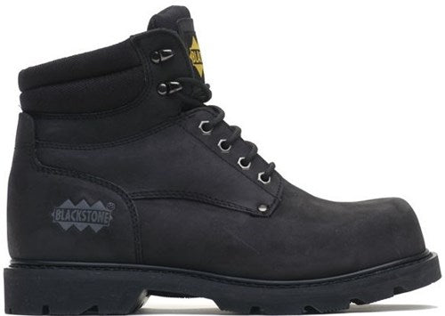 Bottes de sécurité Blackstone chaussure de travail blackstone 520 haute s3 | 521 marron | taille 45 - 00.027.002.45