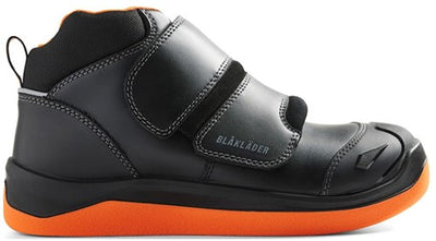 Chaussure d'asphalte Blåkläder Elite 2459 S2 P haute | orange noir | taille 44 - 00.183.010.44