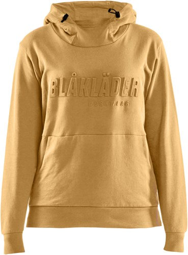 Blåkläder sweat à capuche pour femme 3d 35601158 | miel d'or | taille m - 7330509771105