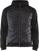 Pull hybride Blåkläder 34632526 | noir rouge | taille l - 7330509713396