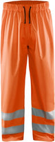 Blåkläder pantalon de pluie haute visibilité niveau 1 13842000 | orange haute visibilité | taille l - 7330509282588