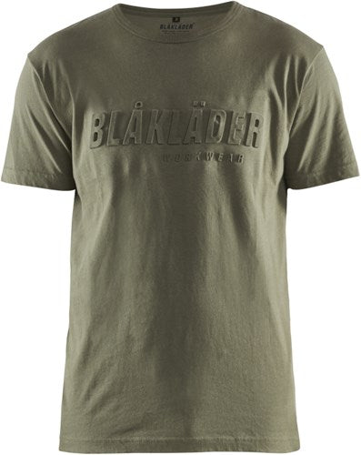 T-shirt Blåkläder 3d 35311042 | vert d'automne | taille 3xl - 7330509769522