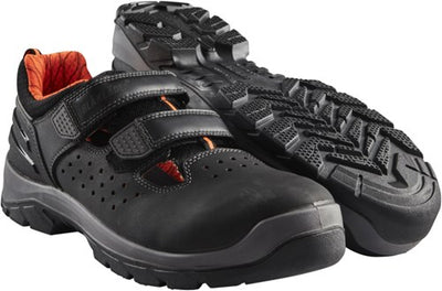 Blåkläder sandale de sécurité 2449 s1 basse | orange noir | taille 42 - 00.183.003.42