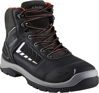 Chaussure de sécurité Blåkläder 2452 s3 haute | orange noir | taille 45 - 00.183.006.45
